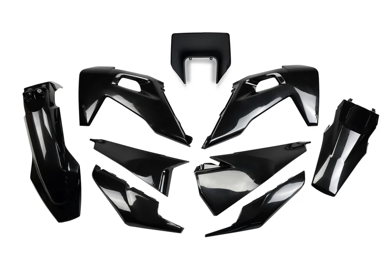 Kit plástica UFO negro Husqvarna FE/TE