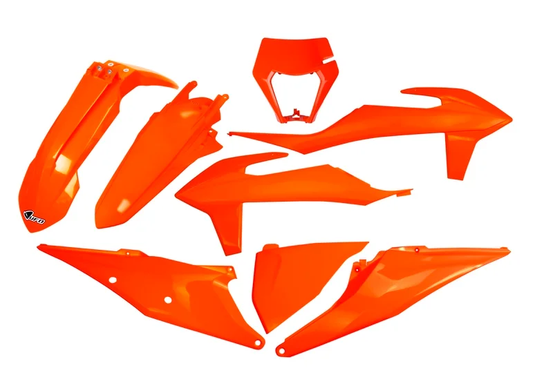 Kit plástica UFO naranja flúor KTM EXC/EXC-F
