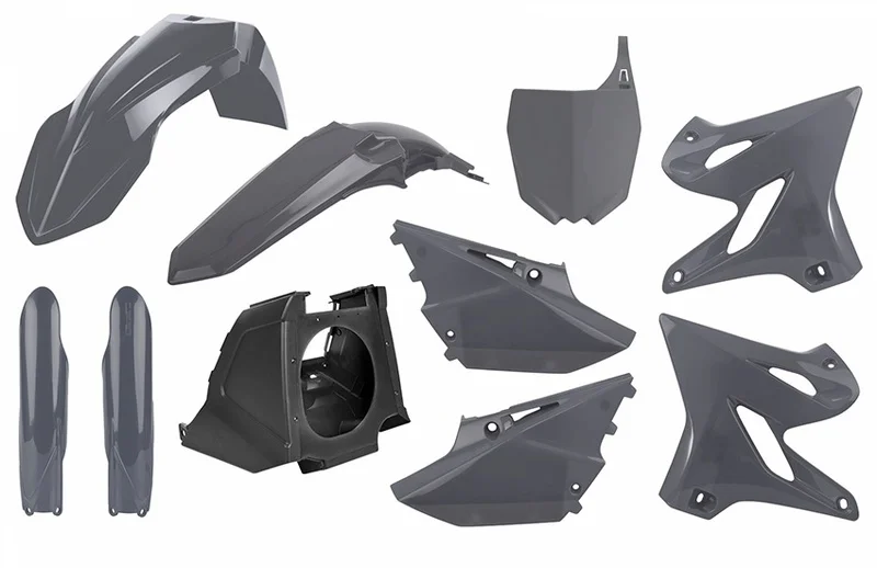 Kit plástica Polisport MX Vintage Edition nardo grey Yamaha YZ125/250