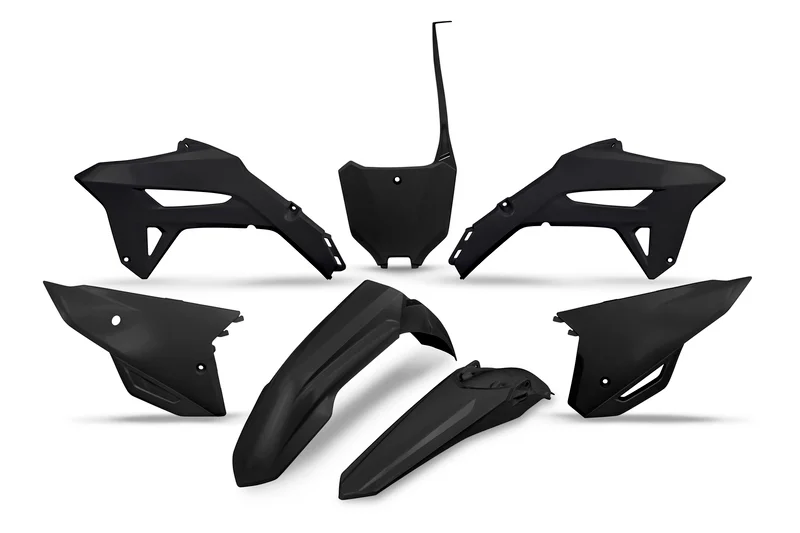 Kit plástica UFO negro Honda CRF 450 R