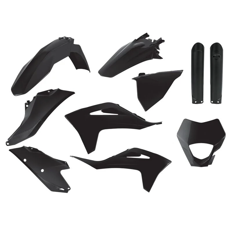 Kit de plástica POLISPORT negro Gas Gas EC