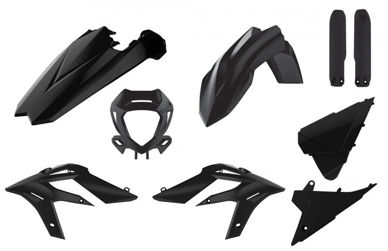 Kit de plástica POLISPORT negro Beta X-Trainer