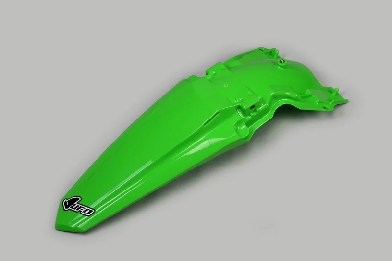 Guardabarros trasero UFO verde Kawasaki KX450