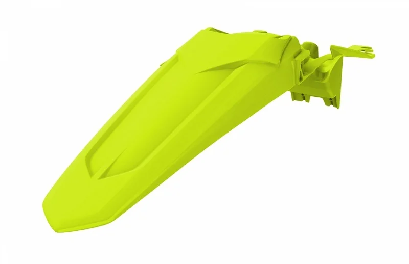 Guardabarros trasero Polisport YZ450F 18-19 Amarillo neón