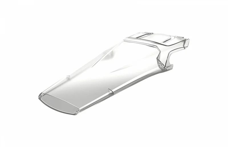 Guardabarros trasero Polisport TC/FC 19 Transparente