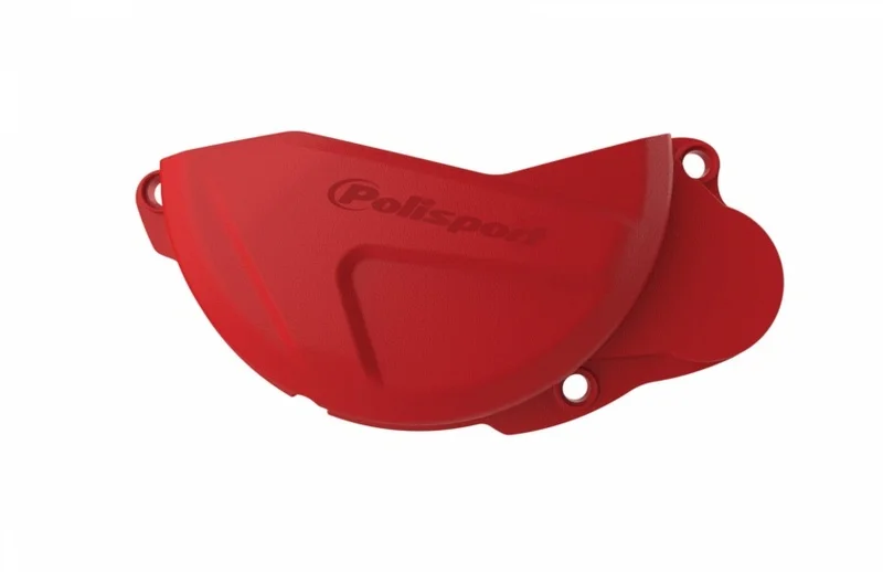 Protector tapa de embrague Polisport RR250/300 18-19 - Rojo