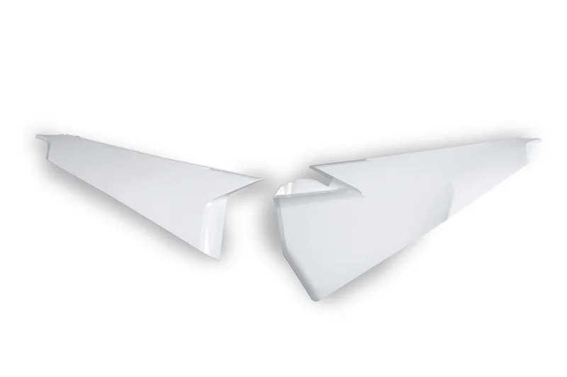 Plásticos UFO parte alta, blanco