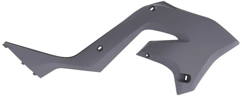 Tapa de radiador Polisport, Nardo Grey KX125/250