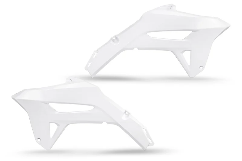 Paneles laterales radiador UFO blanco Honda CRF450R