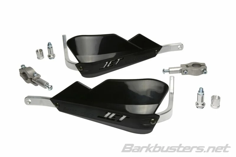 Kit de paramanos BARKBUSTERS JET cerrado Ø22 universal - Negro