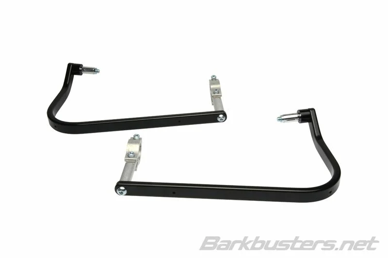 Soportes de aluminio Barkbusters Fijación de doble anclaje Color negro
