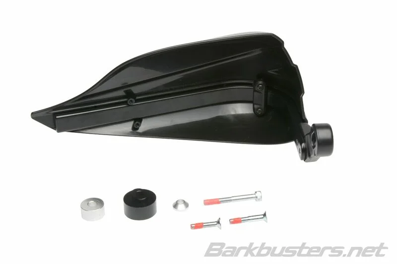 Kit de paramanos Barkbusters STORM THREADED universal Color negro