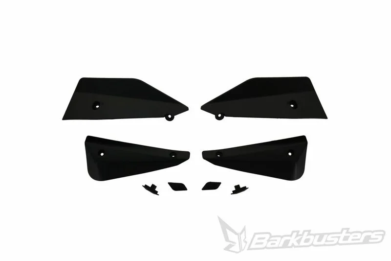 Kit de deflectores y conectores Barkbusters SABRE Color negro