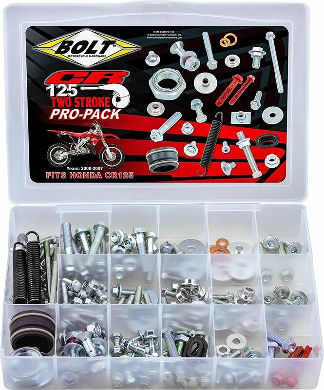 Kit de tornillos Bolt Honda CR125 tornillos