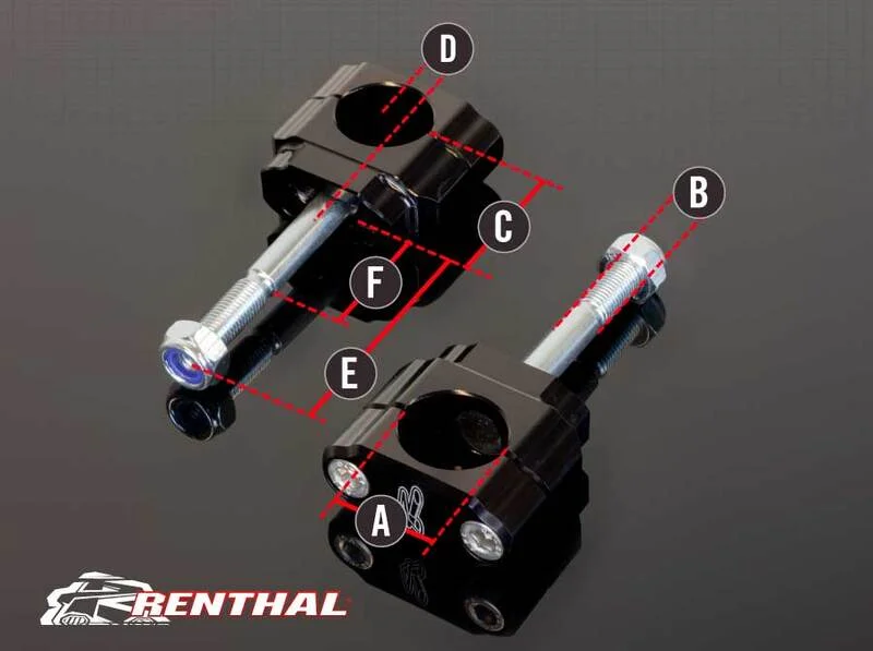 Torretas Renthal para Honda CL002