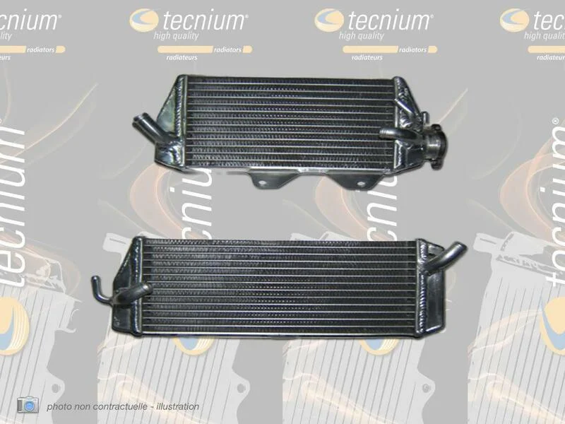 Radiador de aluminio soldado standard lado derecho