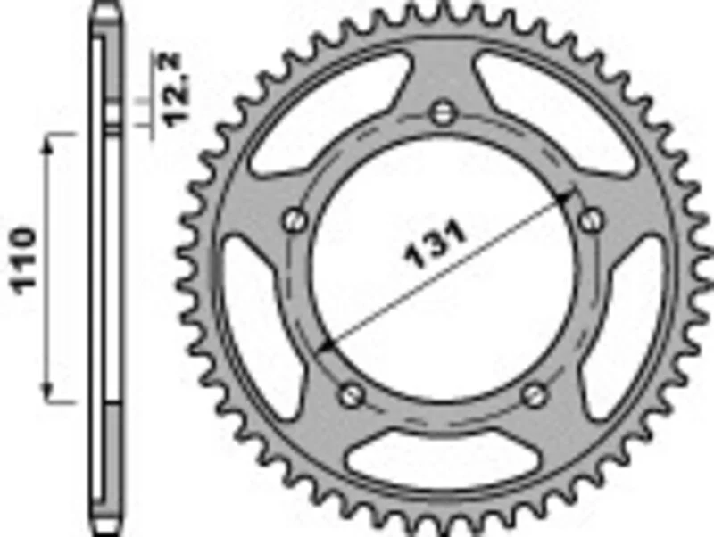 Corona PBR aluminio ultra-light 4585 - 525