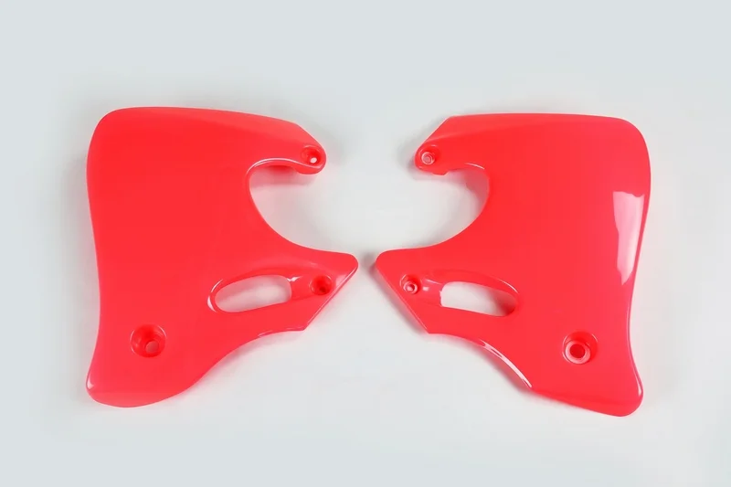 Plásticos laterales de radiador UFO Honda rojo HO02653-061