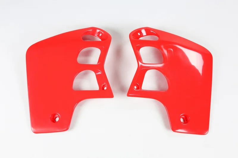 Plásticos laterales de radiador UFO Honda rojo HO02620-070