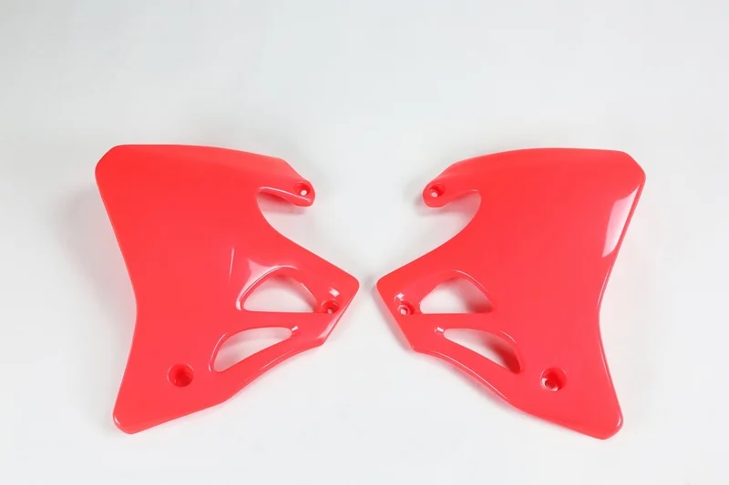 Plásticos laterales de radiador UFO Honda rojo HO02672-067
