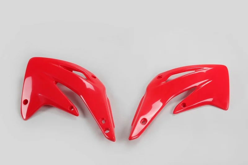 Plásticos laterales de radiador UFO Honda rojo HO03630-070