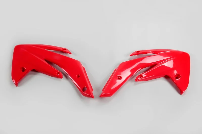Plásticos laterales de radiador UFO Honda rojo HO04619-070