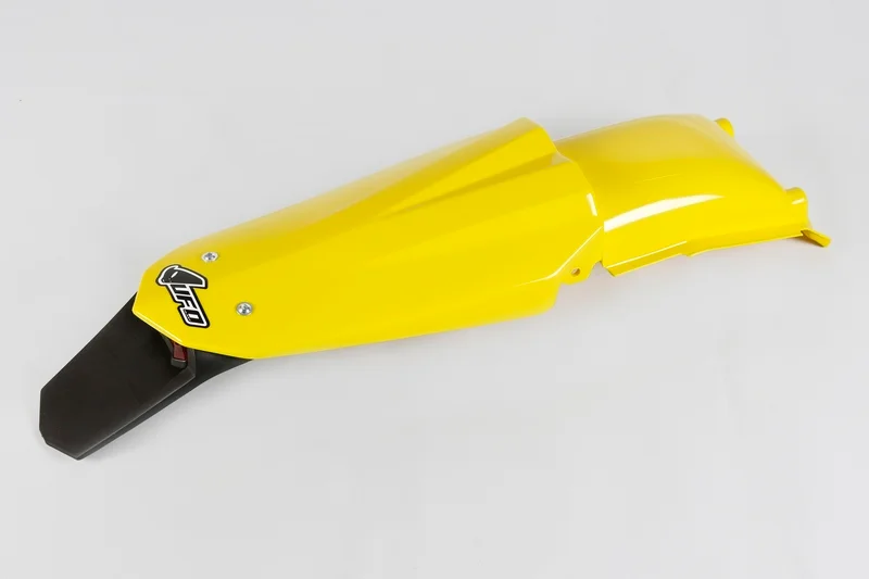 Guardabarros trasero con piloto UFO Husqvarna amarillo HU03314-103