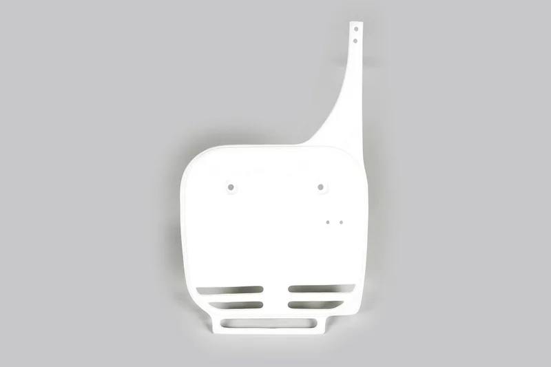 Portanúmeros delantero UFO Kawasaki blanco KA02742-047