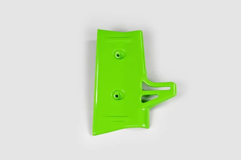 Plásticos laterales de radiador UFO Kawasaki verde KA02743-026