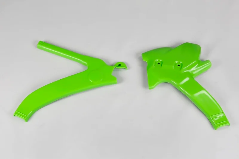 Protector de chasis UFO Kawasaki verde KA02772-026
