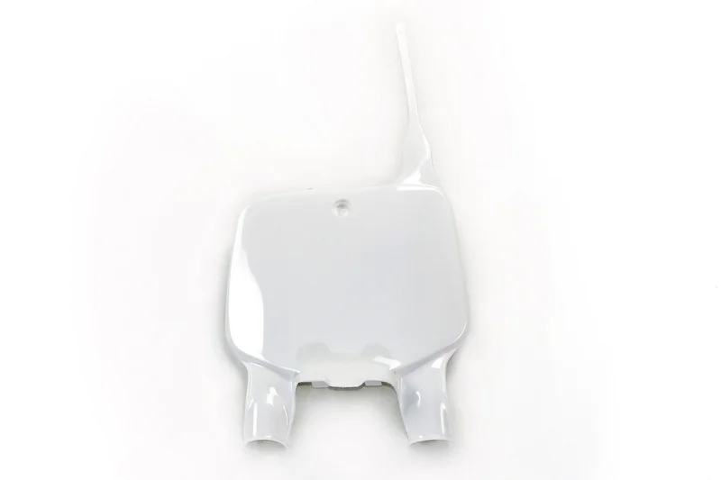 Portanúmeros delantero UFO Kawasaki blanco KA03701-047