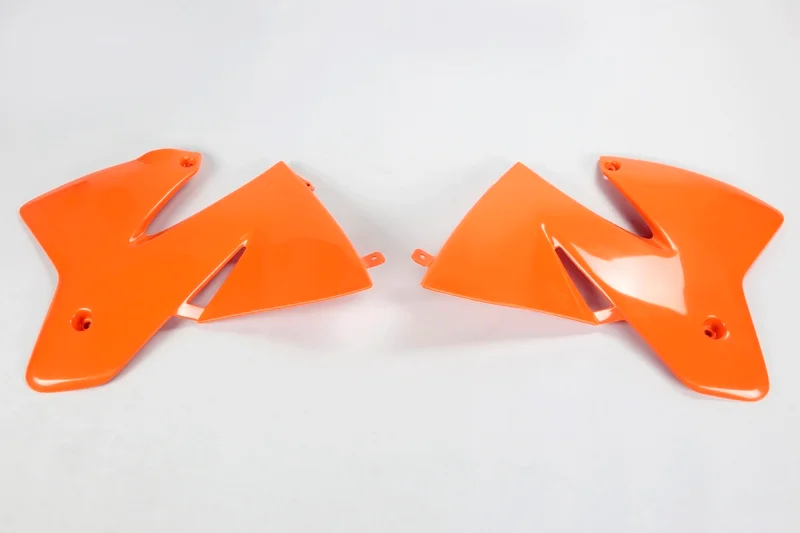 Plásticos laterales de radiador UFO KTM naranja KT03040-127