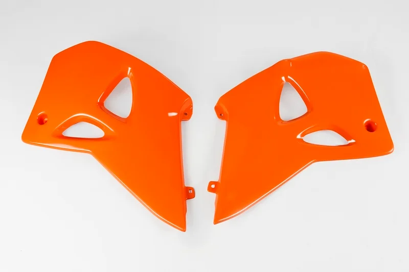 Plásticos laterales de radiador UFO KTM naranja KT03044-127