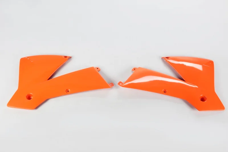 Plásticos laterales de radiador UFO KTM naranja KT03065-127