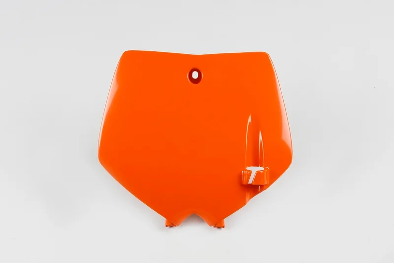Portanúmeros delantero UFO KTM naranja KT03071-127