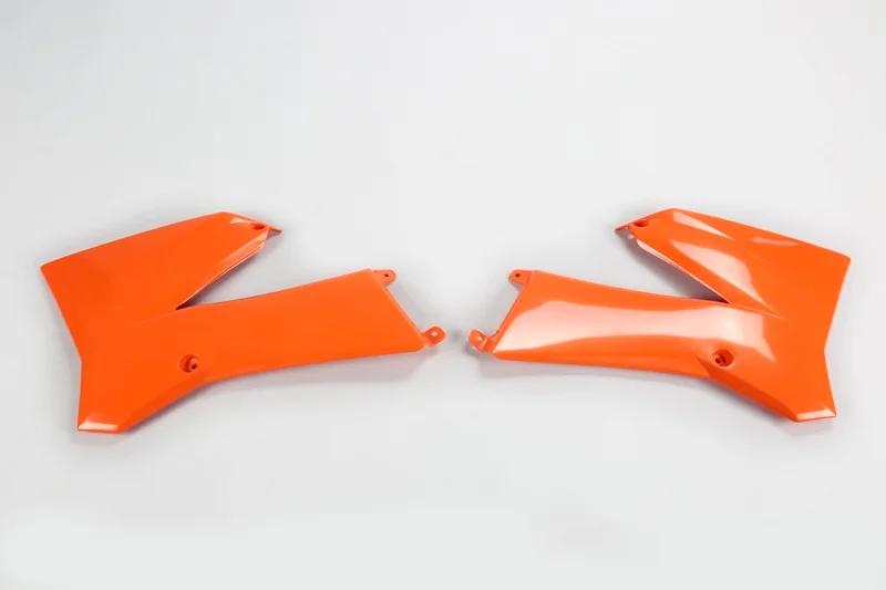 Plásticos laterales de radiador UFO KTM naranja KT03088-127