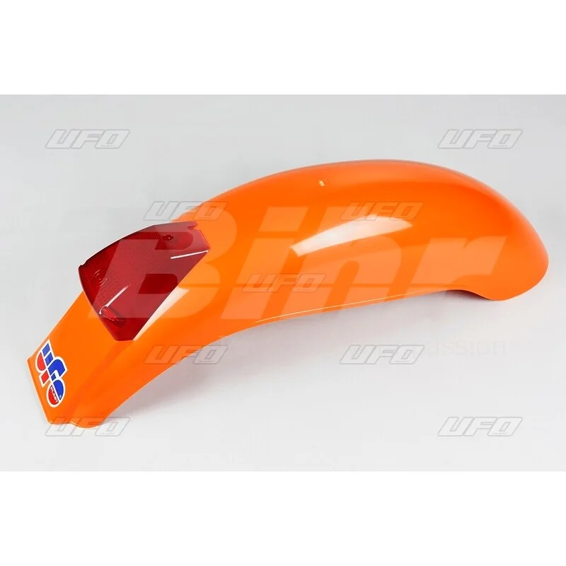 Guardabarros trasero universal UFO Preston con luz (1975-1979) naranja ME08031-F