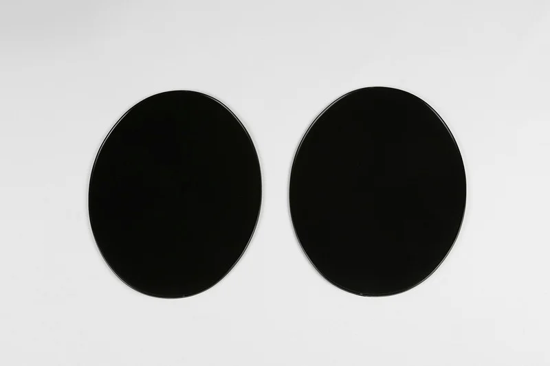 Portanúmeros universal UFO 2 pcs- (desde 1970) negro ME08048-K