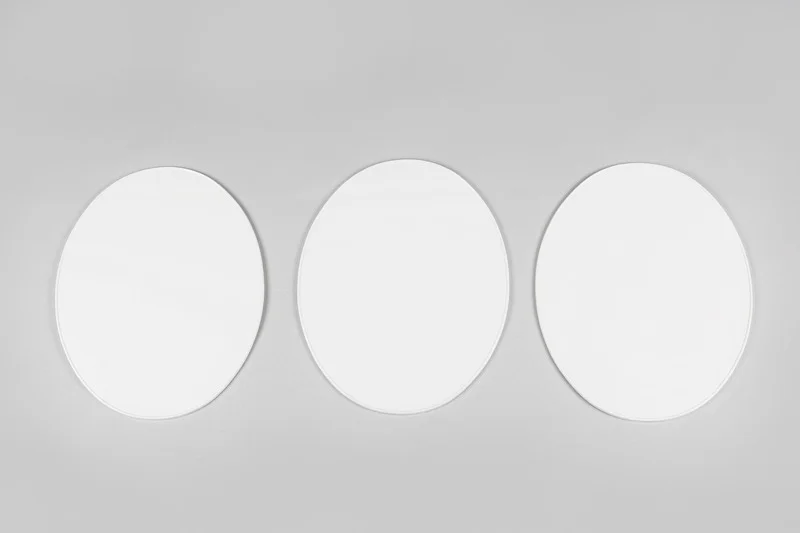 Portanúmeros universal UFO 3 uds- (desde 1970) blanco ME08049-W