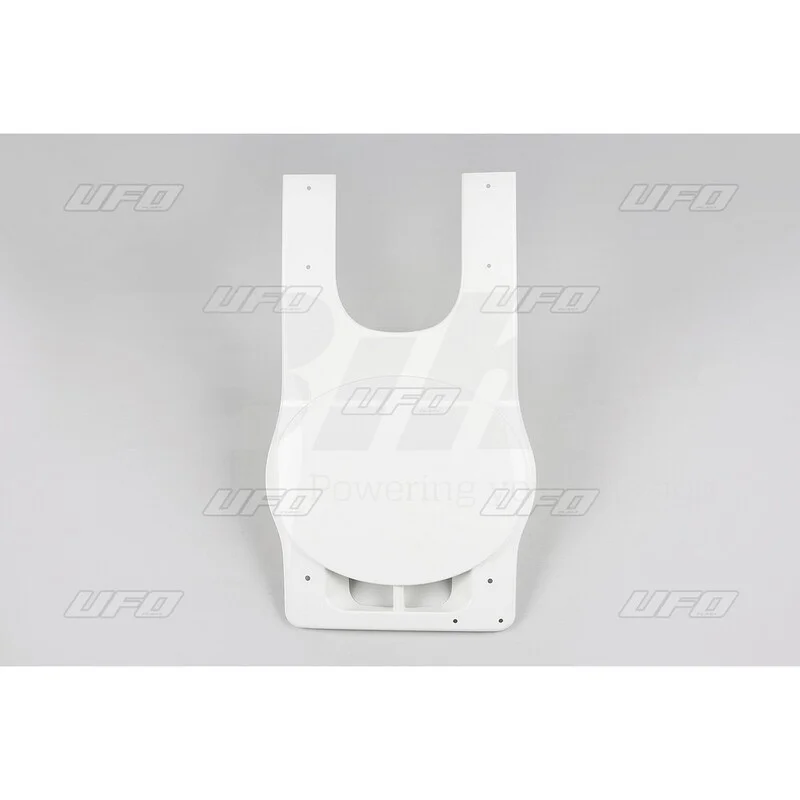Portanúmeros delantero UFO con sujeta cables Beta blanco ME08052-W