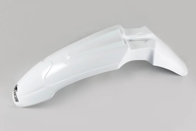 Guardabarros delantero UFO 125-250-500 cross-enduro blanco PA01028-041