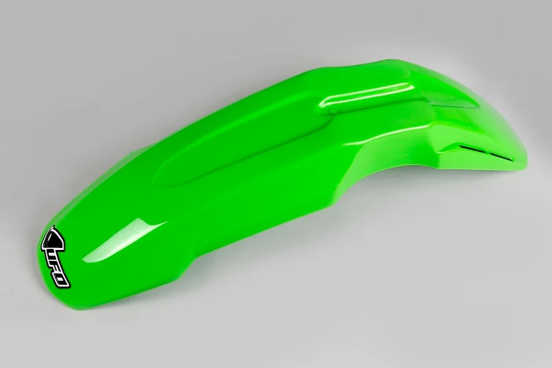Guardabarros delantero universal supermotard UFO verde PA01029-026