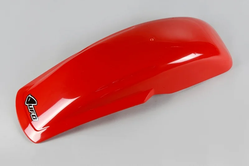 Guardabarros trasero universal UFO 125-250-500 cross-enduro rojo PP01109-061