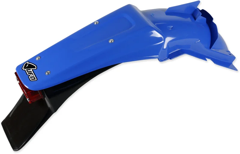 Guardabarros trasero con piloto UFO TM azul TM03113-091