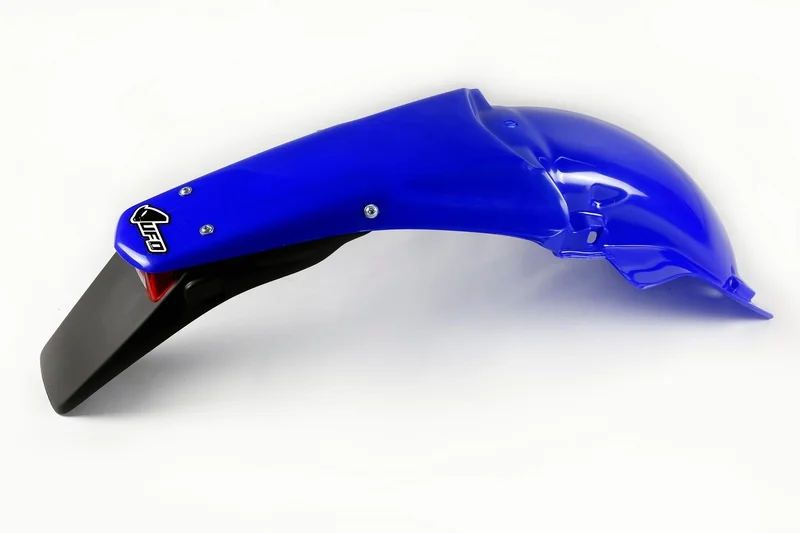 Guardabarros trasero con piloto UFO Yamaha azul YA03868-089