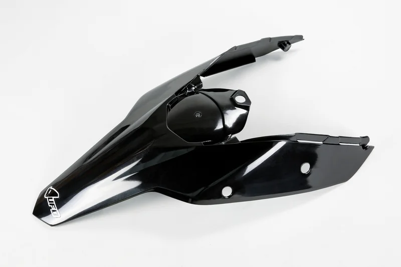Guardabarros trasero con paneles laterales UFO KTM negro KT03094-001