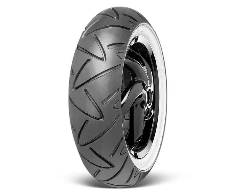 Neumático CONTINENTAL CONTITWIST WW Banda Blanca 120/70-12 M/C 58P TL