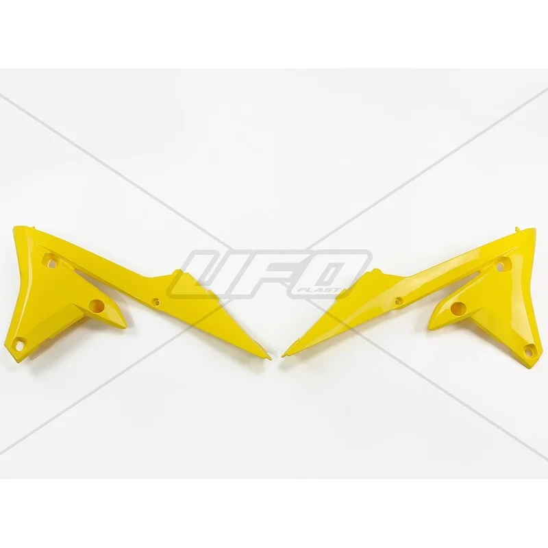 Plásticos laterales de radiador UFO Yamaha amarillo YA04838-101