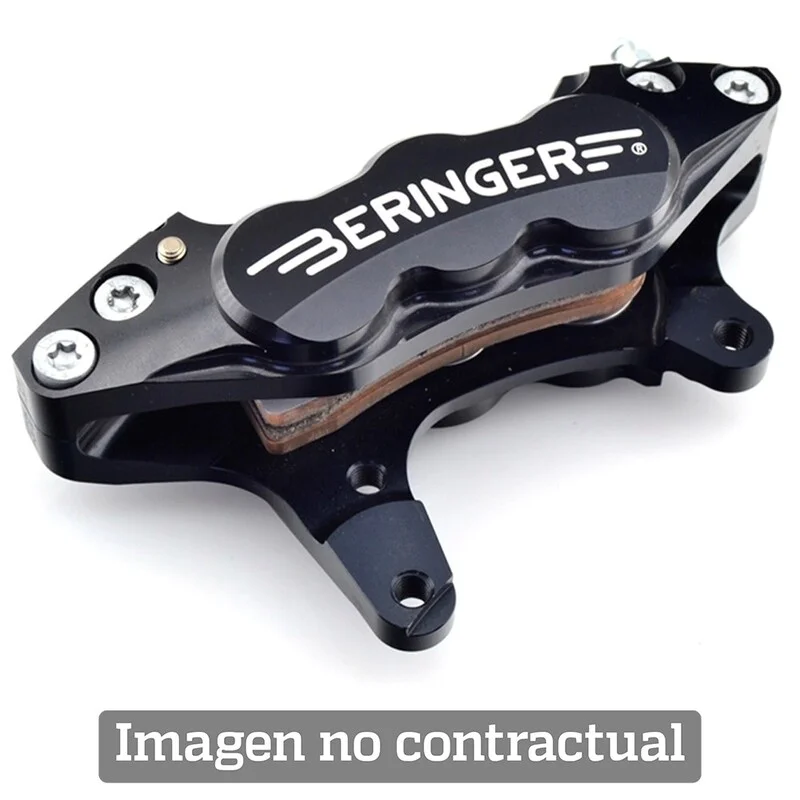 Pinza de freno de 4 pistones Axial Derecha. Color ORO. (4H02G)