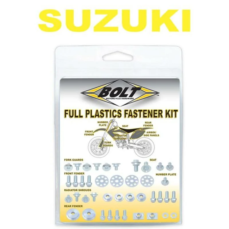 Kit de tornillería Bolt para plástica RM-Z450 18